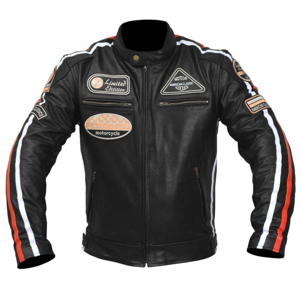 Leather jacket