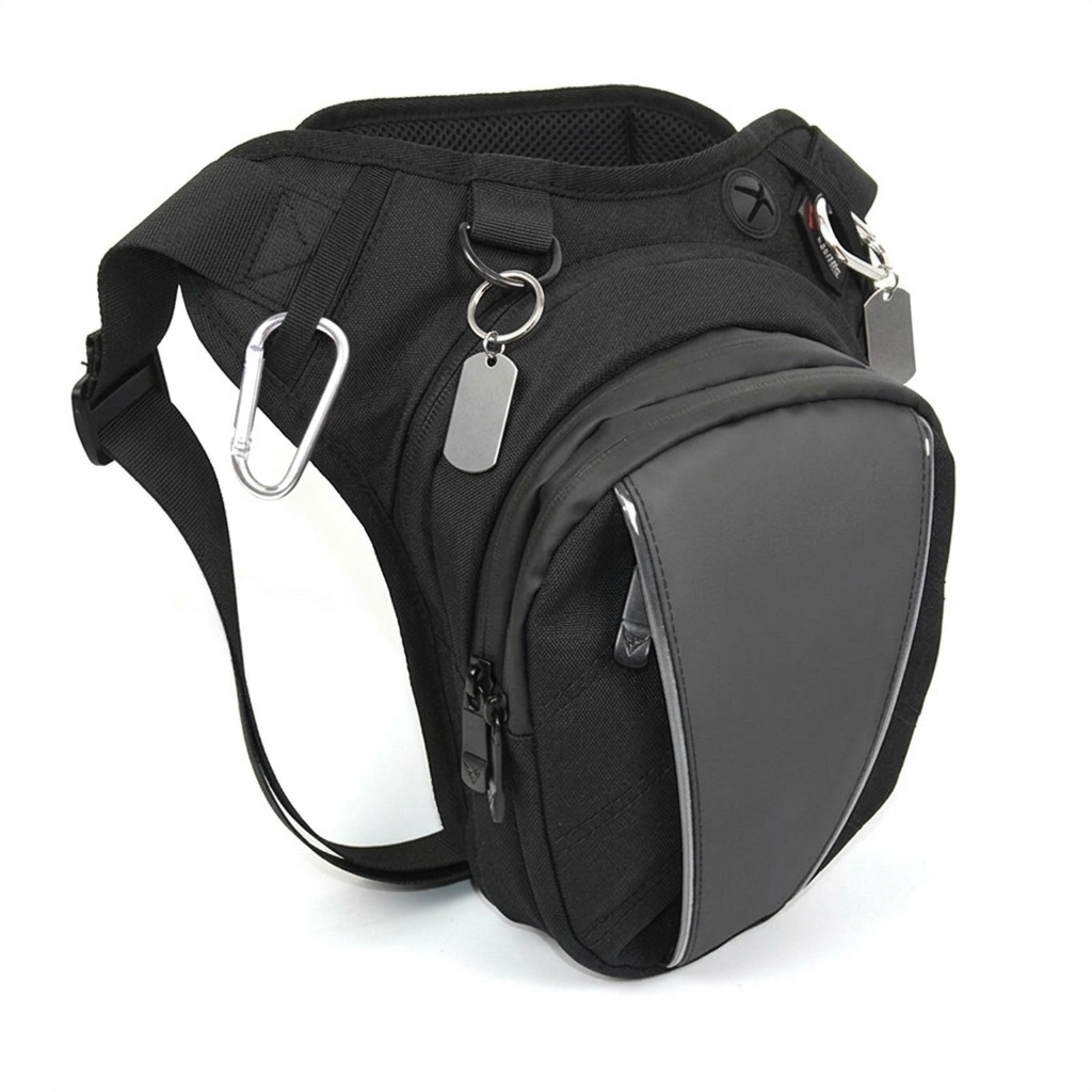 Valkyrie Motorcycle Leather Saddlebag
