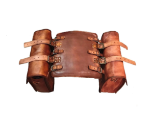 Sierra Motorcycle Leather Saddlebag