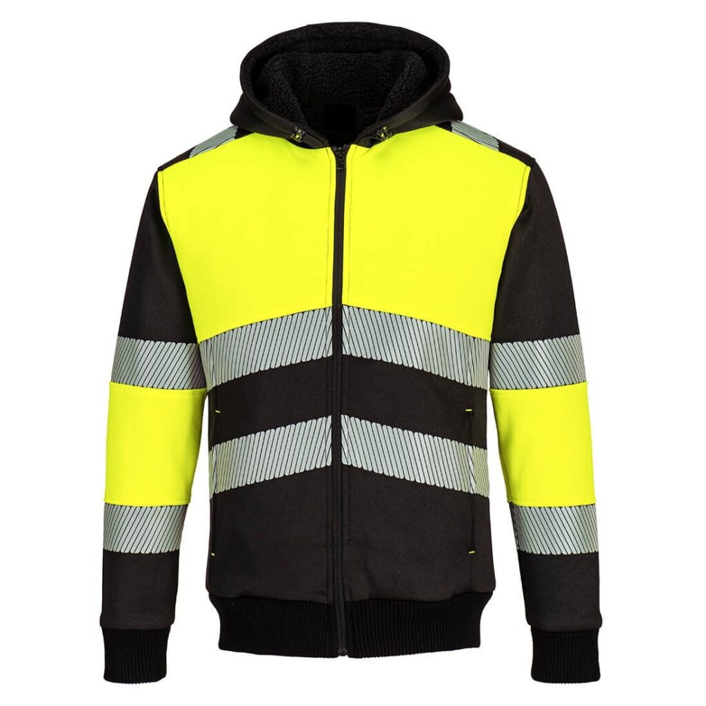 Quantum Hi-Vis Reflective Safety Hoodie